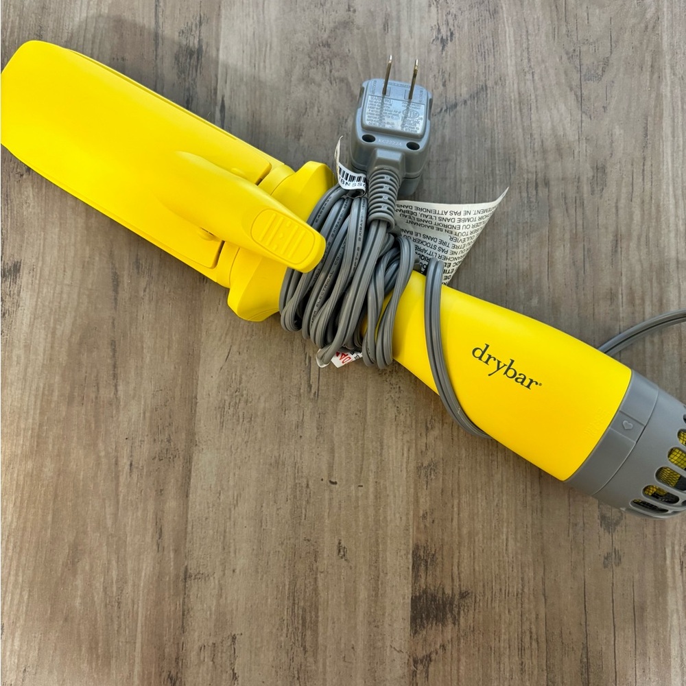 Drybar Yellow and Gray Hair Dryer